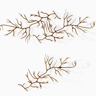 现代树枝干枝墙饰挂饰挂件