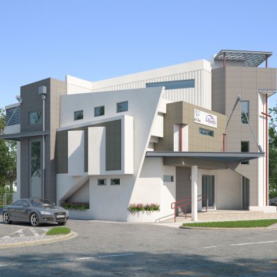 现代景观植物配景树