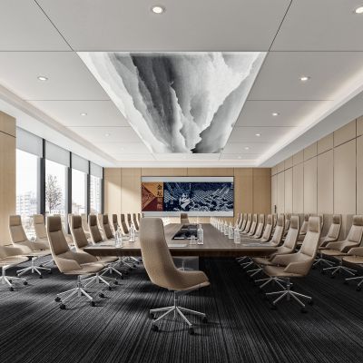 现代多功能会议室