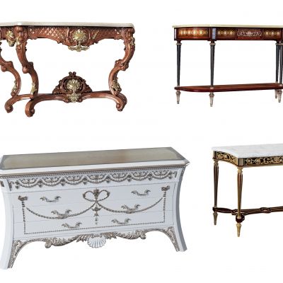 欧式雕花电视柜组合