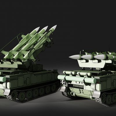 现代军用装备武器多功能步兵车导弹