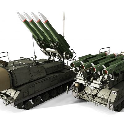 现代军用装备武器多功能步兵车导弹