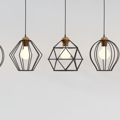 现代小吊灯吊灯组合