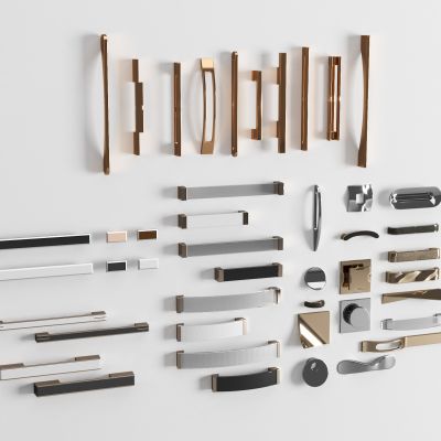 现代金属门 把手 柜门拉手