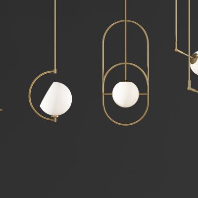 现代小吊灯吊灯组合