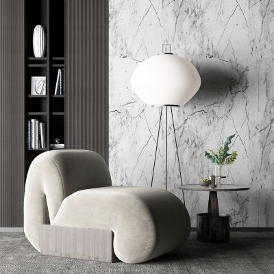 现代单人沙发组合