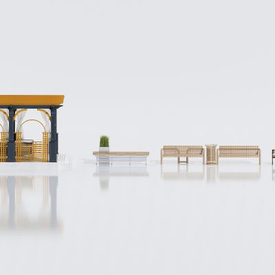 新中式室外家具