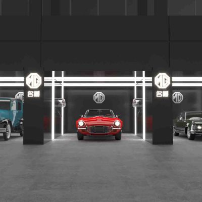 现代老爷车展示