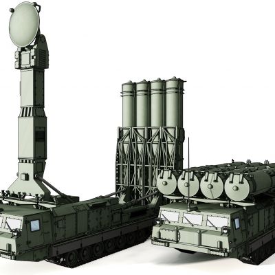 现代军用装备武器弹道导弹发射车洲际导弹