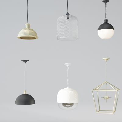 现代小吊灯吊灯组合