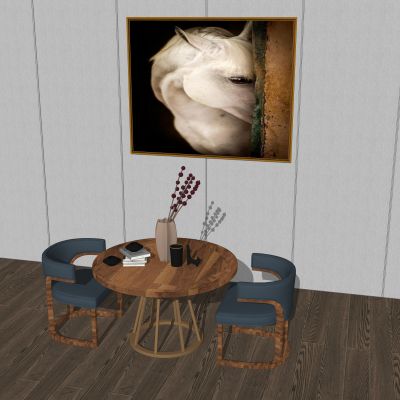 现代咖啡桌椅 休闲单人桌椅