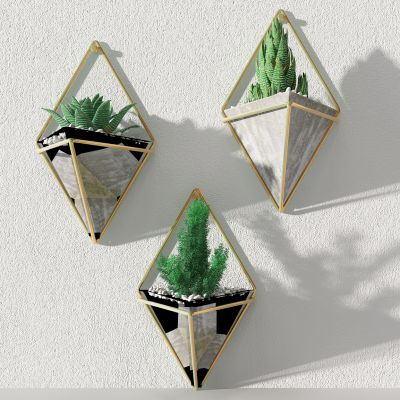 北歐植物墻飾掛飾