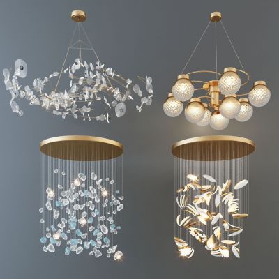 现代水晶吊灯