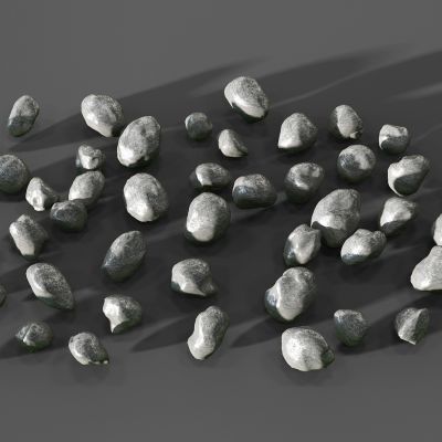现代园林景观石头鹅卵石