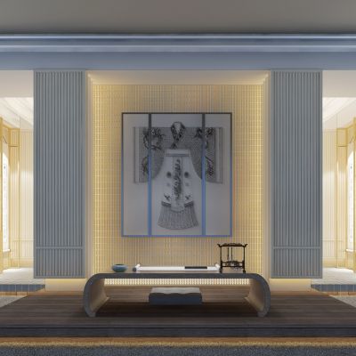 新中式挂画展厅