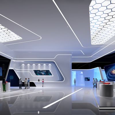 现代科技数字展厅