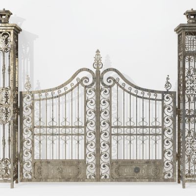 欧式铁艺大门