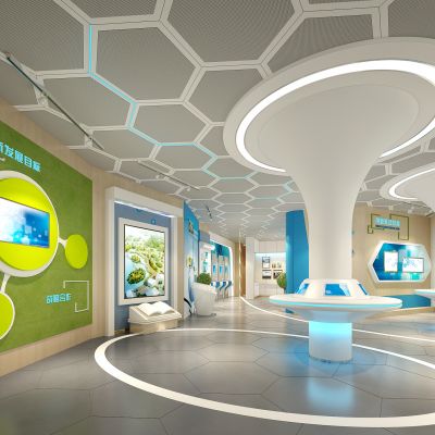 现代数字科技城市展厅