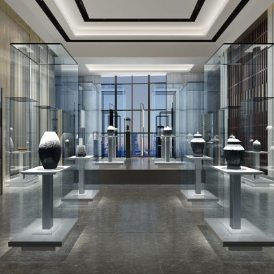新中式陶瓷展厅