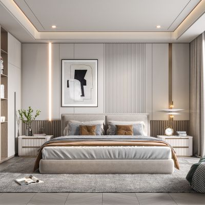 现代卧室