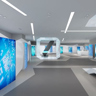 现代科技馆展厅