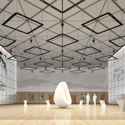 现代文化馆展厅