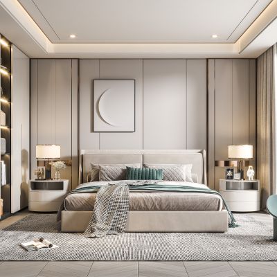现代卧室