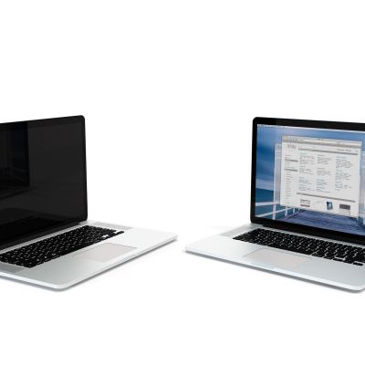 现代苹果笔记本电脑