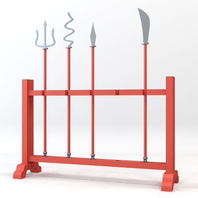 现代武艺武器架子