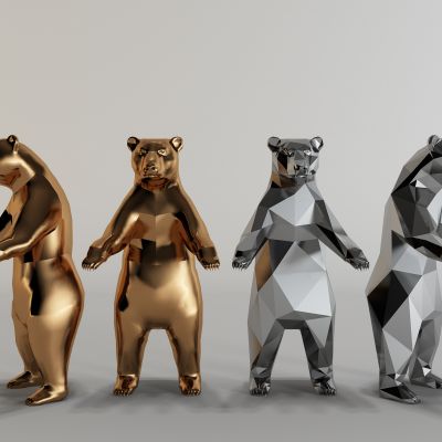 现代儿童房摆件