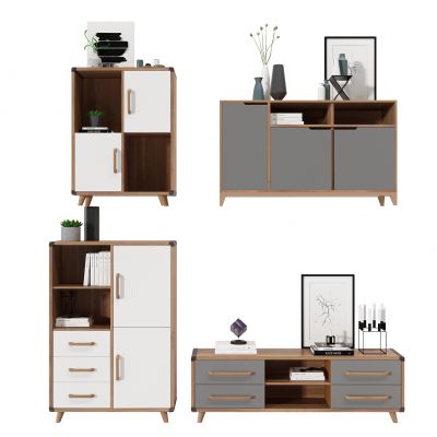 北欧边柜电视柜