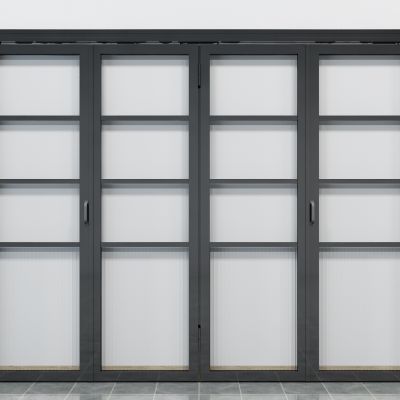 现代阳台铝合金门窗