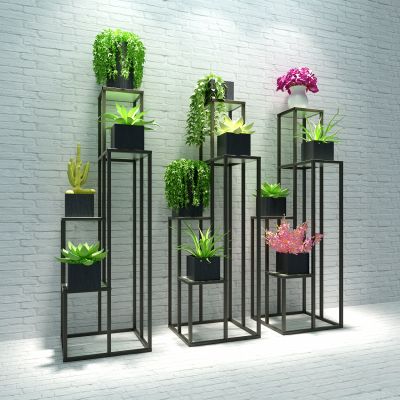现代植物花架