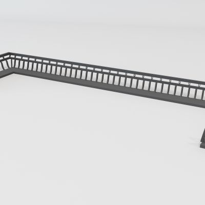 中式古建筑凉亭座椅