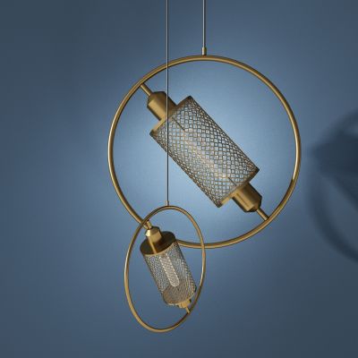 现代床头小吊灯组合