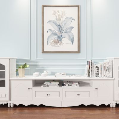 美式电视柜装饰柜组合