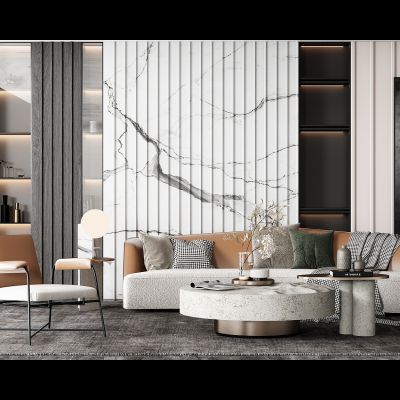 现代客厅沙发茶几