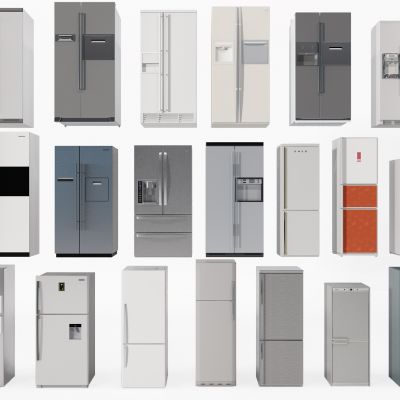 现代冰箱组合