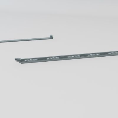 中式雕花屋檐3D模型