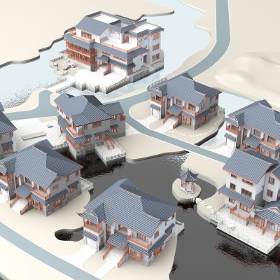 中式古建筑别墅