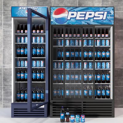 现代冰箱冷藏柜