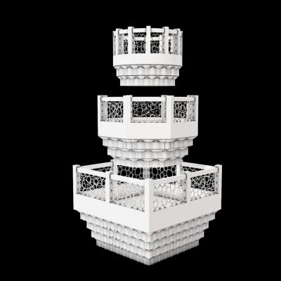 现代伊斯兰栏杆护栏