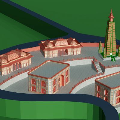 古埃及伊斯兰古建筑佛塔