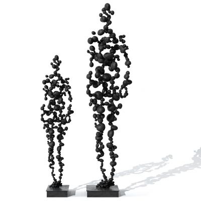 现代抽象人物雕塑艺术品摆件