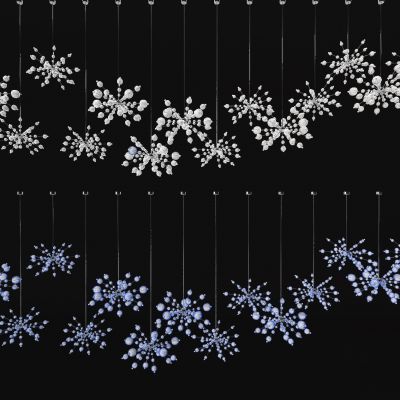 现代玻璃球水晶吊灯