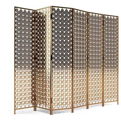 现代屏风隔断