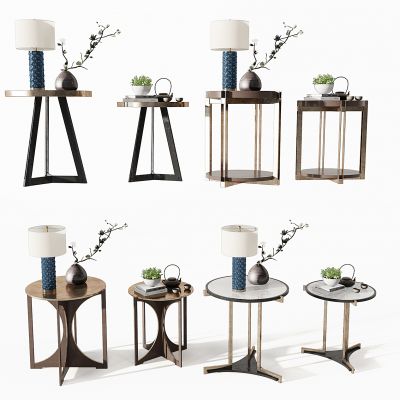 新中式边几茶几台灯