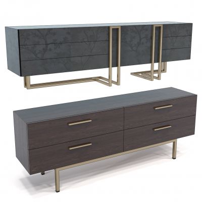 现代轻奢电视柜