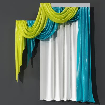 现代窗帘