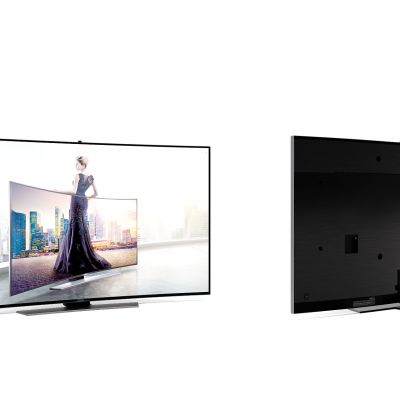 现代液晶曲面电视遥控器